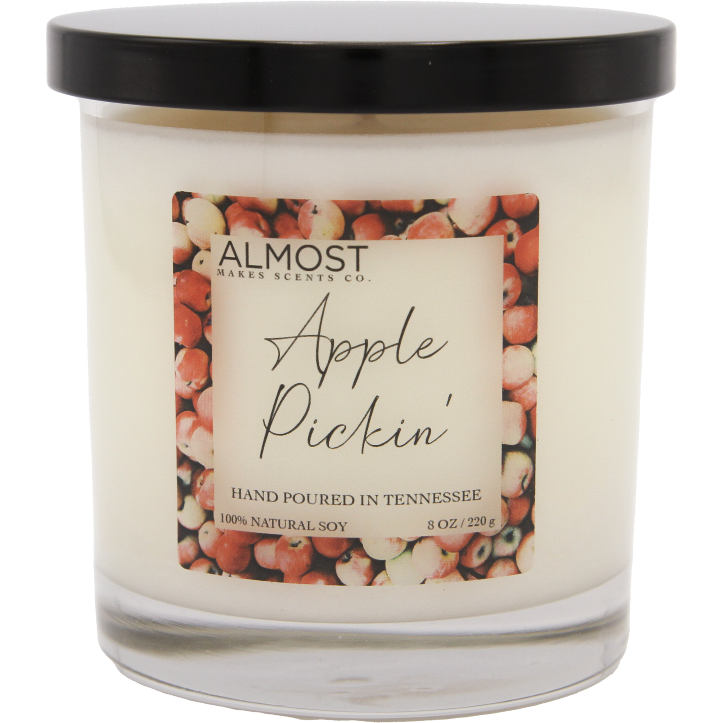 Apple Pickin’ Handcrafted All Soy candle 8oz