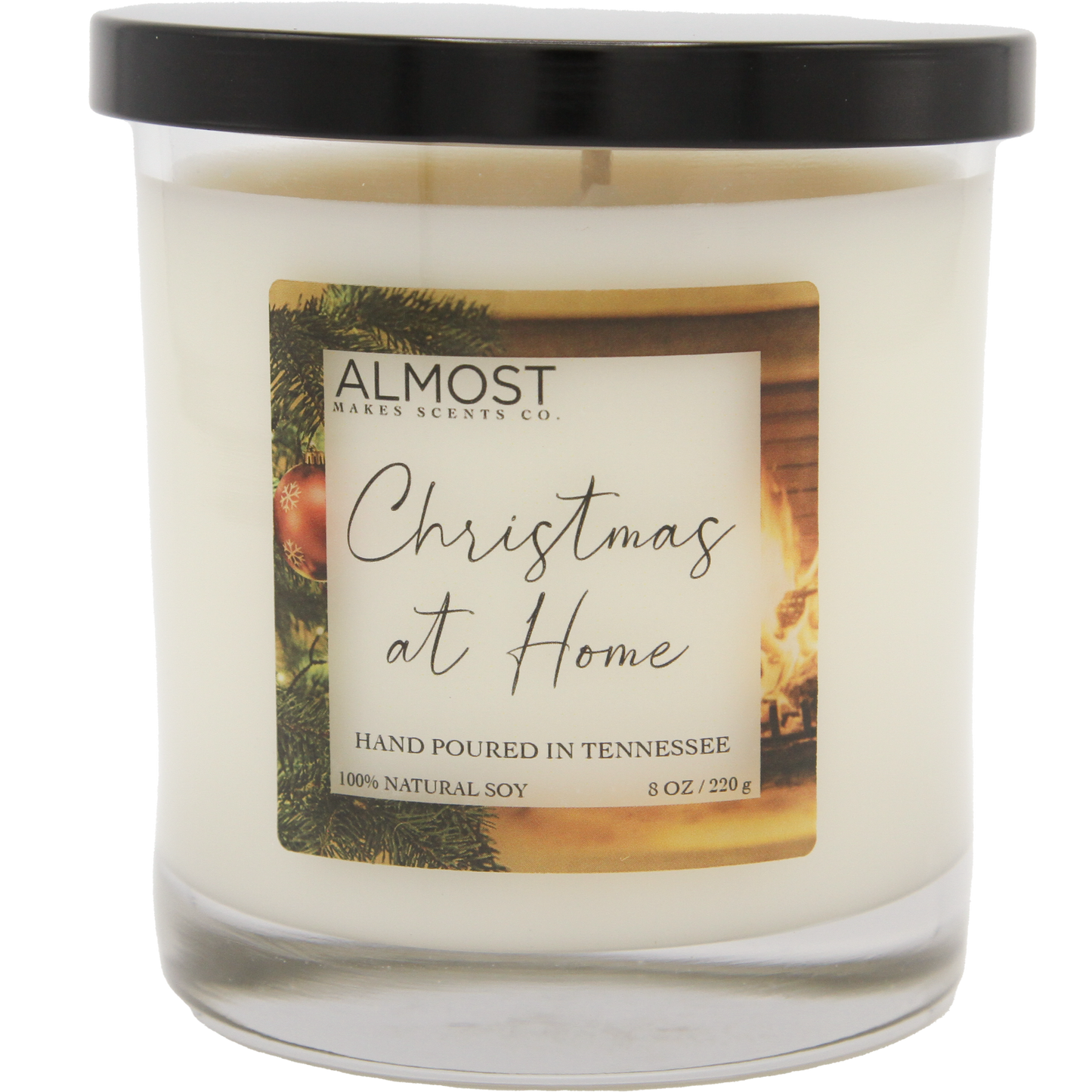 Christmas At Home Handcrafted Soy Candle