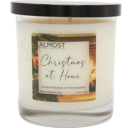 Christmas At Home Handcrafted Soy Candle