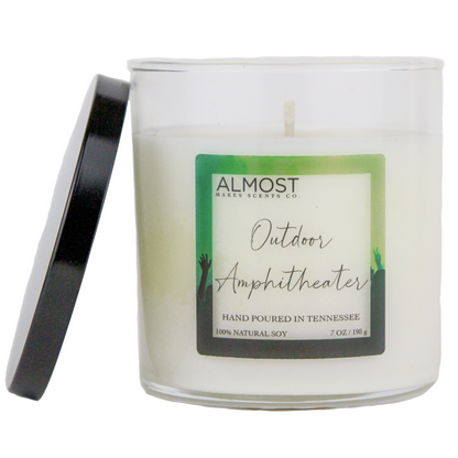 Outdoor Amphitheater Handcrafted All Soy candle 7oz