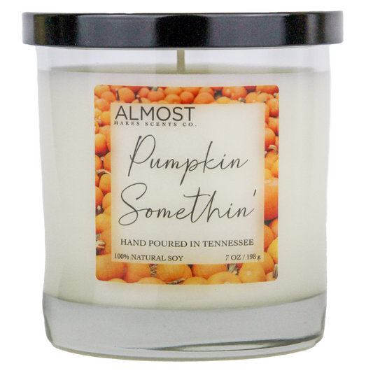Pumpkin Somethin' Handcrafted All Soy Candle 8oz